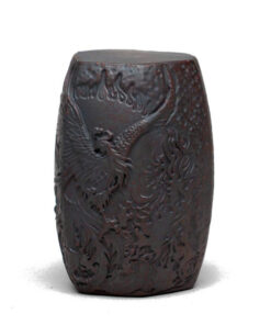 Gác Nắp Ấm Đất Tử Sa Khắc Long Phụng DC80