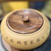 Hũ đựng trà tử sa nguyên khoáng đất cũ nắp gỗ kín cỡ lớn HT73