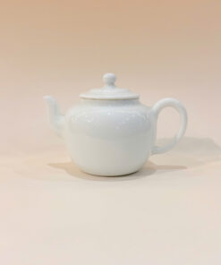 Ấm pha trà sứ cảnh đức men lam cao cấp cỡ nhỏ 180ml đẹp AS47