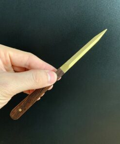 Dao tách trà phổ nhĩ bánh và trà quýt cao cấp cán gỗ cao cấp 16cm DC59.