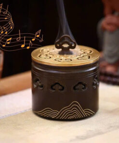 Lư trầm hương bằng đồng có loa nghe nhạc bằng thẻ nhớ LD38