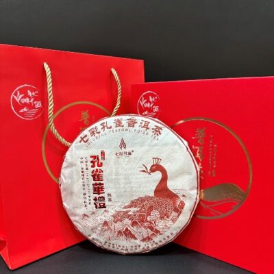 Trà phổ nhĩ chín cao cấp thất thái khổng tước phượng hoàng cực phẩm 2023 PNC06