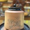 Hũ trà nê hưng nguyên khoáng nắp đậy mút hơi bảo quản trà tốt cỡ to 9x15x19cm HT66