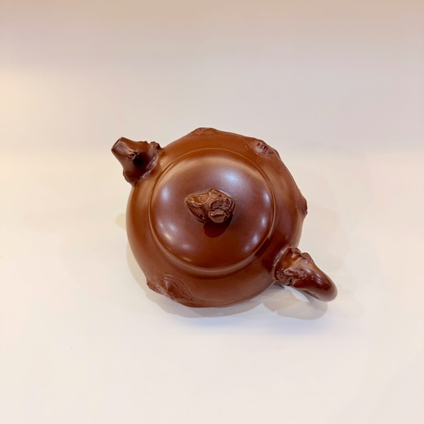 Ấm trà tử sa nê hưng thủ công gốc cây pha trà cực đẹp 200ml AKC63 - Ảnh 3