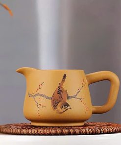 Chén Tống Tử Sa Đoàn Nê Chim Sẻ Đậu Cành 250ml Cao 7x12.5cm CT41