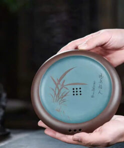 Đế ấm tử sa 18x3cm DC14