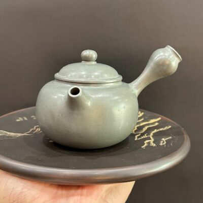 Ấm pha trà dáng đường vũ tử sa nê hưng thủ công trơn đẹp pha trà ngon 200ml.