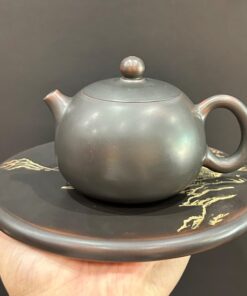 Ấm trà tây thi tử sa nê hưng thủ công nắp khít pha trà cực ngon 230ml AKC242.