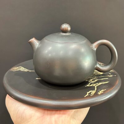 Ấm trà tây thi tử sa nê hưng thủ công nắp khít pha trà cực ngon 230ml AKC242.