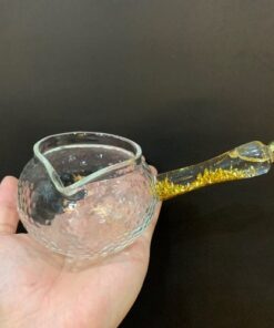 Chén tống thủy tinh cao cấp dáng đường vũ quai ngang đẹp 250ml CT12.