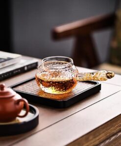 Chén tống thủy tinh cao cấp dáng đường vũ quai ngang đẹp 250ml CT12