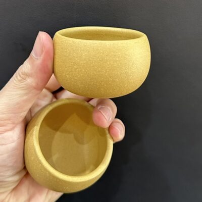 ly trà tử sa đoàn nê đất mới bán thủ công cỡ nhỏ đẹp 50ml CTS89