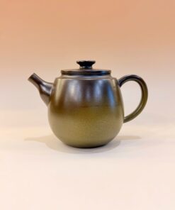 Ấm tử sa nê hưng hỏa biến dáng đức trung cỡ to đẹp 300ml AKC196