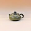 Ấm tử sa nê hưng hỏa biến xanh thủ công nắp hình cá 220ml AKC197