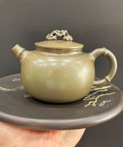 Ấm trà hỏa biến tử sa nê hưng trúc đoạn xanh ngọc thủ công 250ml pha trà ngon.