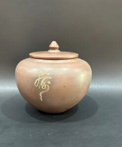 Hũ đựng trà phổ nhĩ lên men nê hưng dáng tròn đẹp 1L HT64