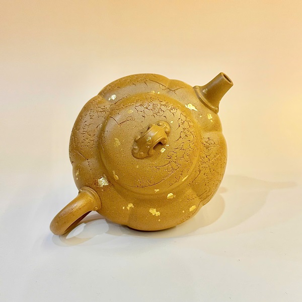 Ấm tử sa Nghi Hưng đoàn nê cúc lôi khắc hoa mai 380ml ATS62 - Ảnh 3