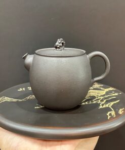 Ấm pha trà đối ẩm pha một hai người cao cấp hắc nê đẹp 140ml thủ công.