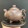 Ấm trà tử sa đất cũ nguyên khoáng nghi hưng dáng đại bân đẹp 350ml thủ công quần ẩm