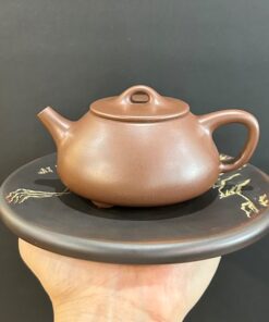 ấm tử sa nghi hưng thạch biều nguyên khoáng đất cũ thủ công cao cấp 190ml ATS41