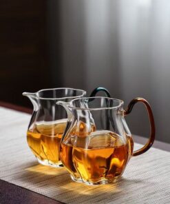 Chén tống thủy dáng lục phương làm chuyên chia trà 250ml CT45