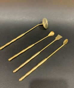 Dụng cụ trầm hương dùng khi tạo hình cho bột trầm bằng đồng PKT01.