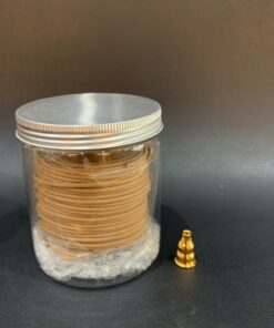 Nhang vòng trầm hương tự nhiên xông lư trầm thơm sống hộp 100g.