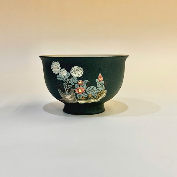 Bộ chén tử sa cao cấp đất cũ nguyên khoáng 6 hoạ tiết 150ml CTS11 - Ảnh 4