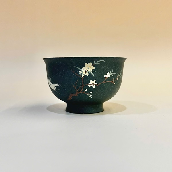 Bộ chén tử sa cao cấp đất cũ nguyên khoáng 6 hoạ tiết 150ml CTS11 - Ảnh 5