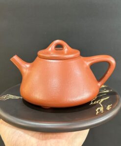 ấm trà tử sa thạch biều đất cũ đại hồng bào nghi hưng chuẩn thủ công 260ml