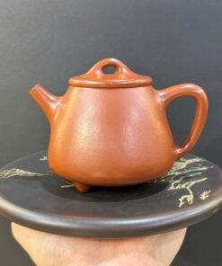 Ấm tử sa cao cấp nguyên khoáng đất cũ dáng thạch biều 230ml pha trà ngon.