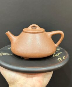 ấm trà tử sa thạch biều nghi hưng nguyên khoáng thủ công đẹp pha trà ngon 250-260ml.