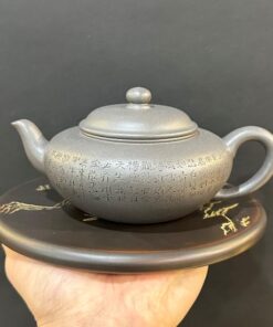 Ấm tử sa đất cũ nguyên khoáng cao cấp thủ công đẹp 280ml pha trà ngon quần ẩm.