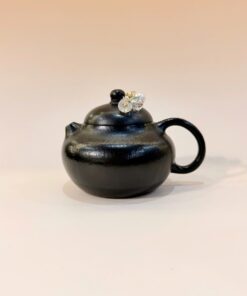 Ấm tử sa cao cấp cỡ nhỏ pha trà đối ẩm đất cũ hắc nhăn 130ml ATS185