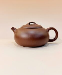 Ấm tử sa nguyên khoáng đất cũ thủ công trơn đẹp pha trà ngon 180ml ATS191