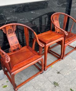 Bộ ghế minh gỗ hương lào ngồi uống trà đối ẩm 2 người đẹp hàng làm kỹ