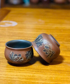 Chén tử sa Nê Hưng lòng đen  Liên Hoa  CNH63