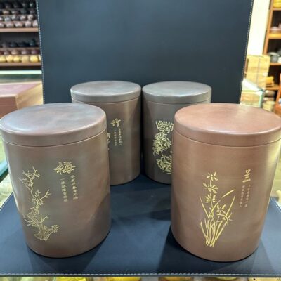 Hũ đựng trà nê hưng bảo quản trà lên men dáng đứng cao 1,2L HT92