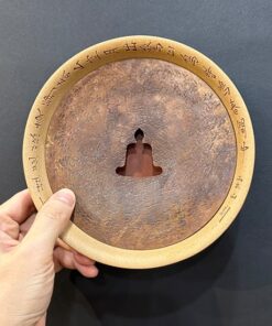 Thuyền trà dưỡng ấm tử sa nguyên khoáng đất cũ nắp đồng đẹp DC98