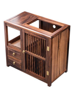 Tủ trà gỗ di động để phòng khách đẹp BT23.