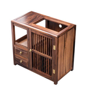 Tủ trà gỗ di động để phòng khách đẹp BT23.