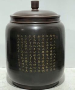 Hũ đựng bánh trà phổ nhĩ tròn cỡ lớn để được nhiều bánh HT50