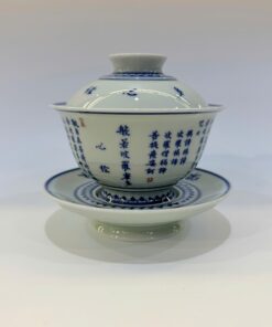 Chén khải sứ cảnh đức cao cấp vẽ tay làm tiềm pha trà đẹp AS10