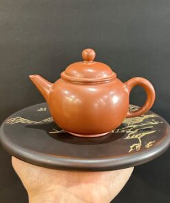 Ấm pha trà nê hưng thủ công dáng thủy bình cỡ nhỏ đẹp 150ml AKC17