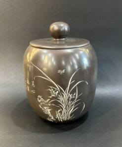 Hũ đựng trà nê hưng hỏa biến bảo quản trà lên men đẹp HT78