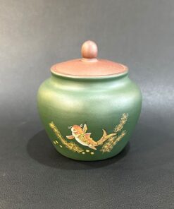 Lọ trà tử sa nguyên khoáng đất cũ thủ công cỡ nhỏ hình chim đẹp 230ml HT79