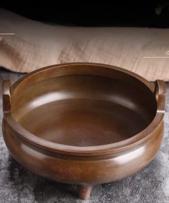 Lư đồng xông trầm hương LD73