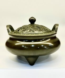 Lư xông trầm hương đồng LD13