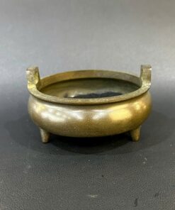 Lư đốt trầm dáng đỉnh nhỏ xông nhang nhiều loại đẹp 9x4cm LD73