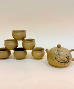 Bộ ấm trà tây thi cao cấp gốm nê hưng thủ công đẹp kèm hộp BAT203